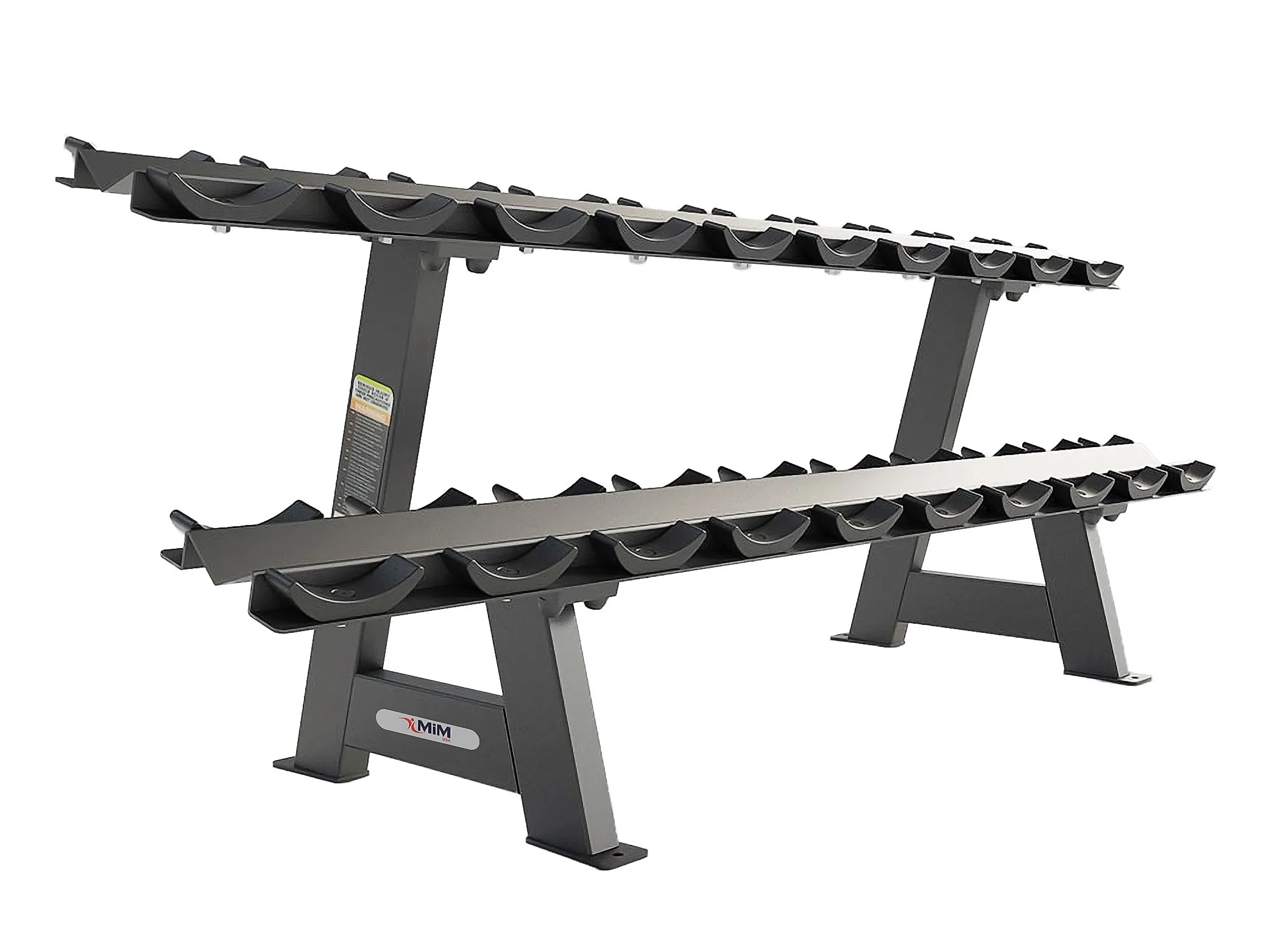 Commercial best sale dumbbell rack