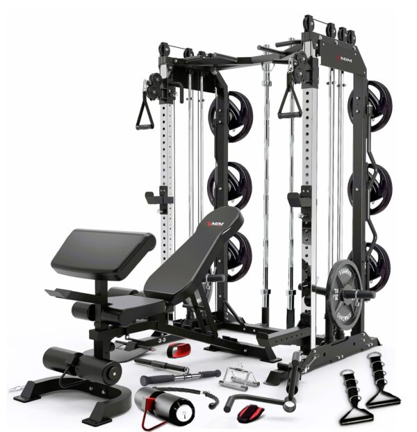 MiM USA Pro Master 1001, All in One Home Gym, Full Attachment