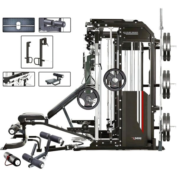 MiM USA Hercules EX, All-in-One Gym Trainer w/ 400 Lb Weight Stack, Full Attachment, Lifetime Warranty - Image 2