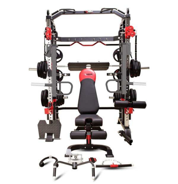 MiM USA Hercules 1001, Commercial All-in-One Home Gym, Lifetime warranty-Full Attachment - Image 11