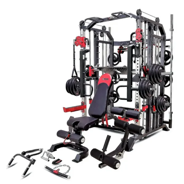 MiM USA Hercules 1001, Commercial All-in-One Home Gym, Lifetime warranty-Full Attachment