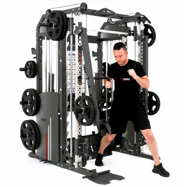 MIM USA Hercules Pro, All-In-One Home Gym, 400 Pounds Weight Stack & Adjustable Pulley Ratio (1:1 - 2:1) - Image 3