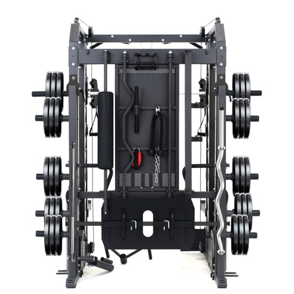 MIM USA Hercules Pro, All-In-One Home Gym, 400 Pounds Weight Stack & Adjustable Pulley Ratio (1:1 - 2:1) - Image 4