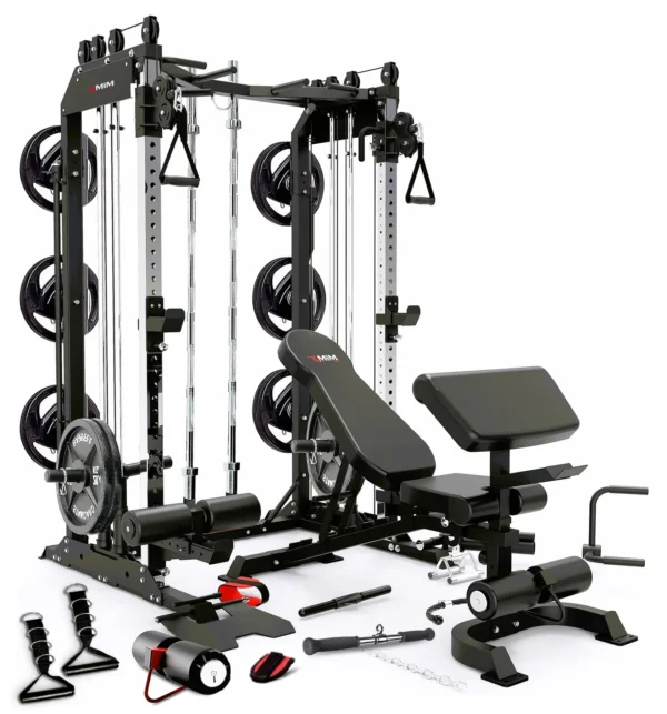 MiM USA Pro Master 1001, All in One Home Gym, Full Attachment - Image 6