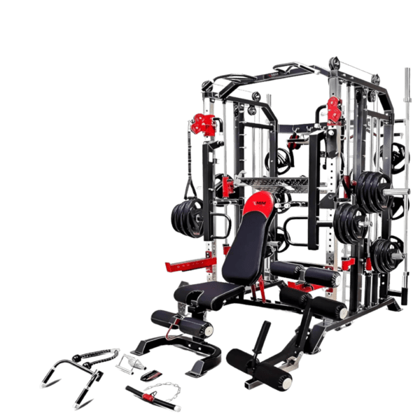 MiM USA Hercules 1001, Commercial All-in-One Home Gym, Lifetime warranty-Full Attachment