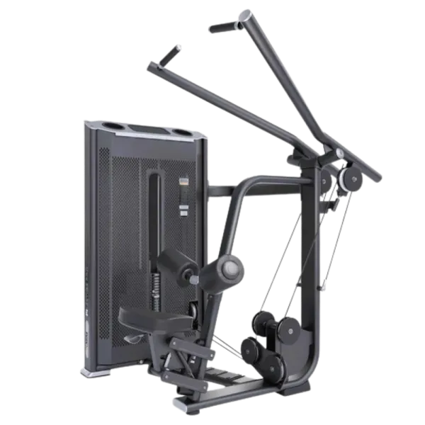 Lat pulldown machine for strength training