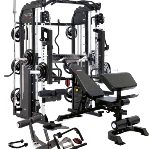 MiM USA Hercules EX, Commercial All in One Home Gym, 400 Lb Weight Stack, Weight Bench, Full Attachment, Lifetime Warranty